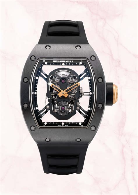 black richard mille for sale|richard mille black skull.